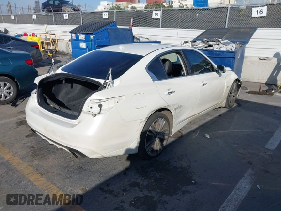 2018 Infiniti Q50 3.0t LUXE with VIN JN1EV7AP7JM358575, listed as a IAAI auction lot 41619592 with 47,520 mi miles. Bid and sale history available at carsss.com. Image 4.