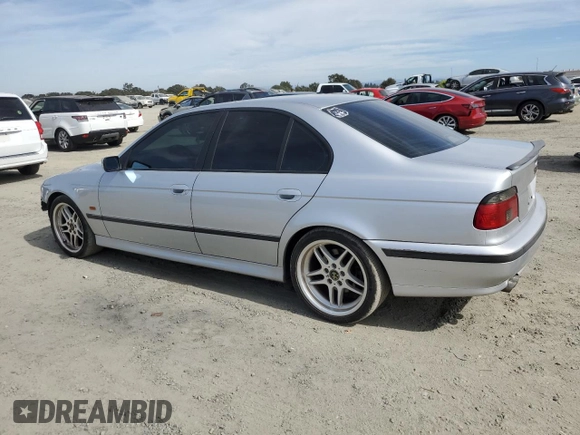 2000 BMW 5 Series 528iA with VIN WBADM6346YGU19851, listed as a Copart auction lot 75359154 with 152,780 mi miles and Clean Title. Bid and sale history available at carsss.com. Image 2.