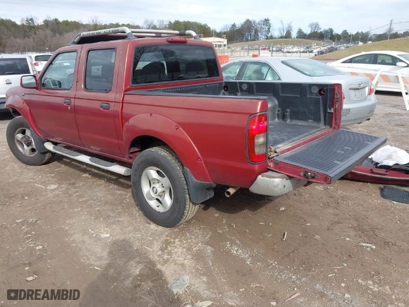 2001 Nissan Frontier 4WD XE with VIN 1N6ED27Y71C307647, listed as a IAAI auction lot 41525632 with 200,792 mi miles. Bid and sale history available at carsss.com. Image 3.