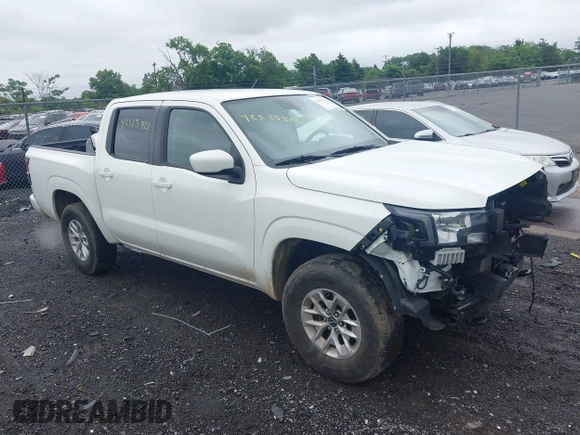 2024 Nissan Frontier S with VIN 1N6ED1EK0RN666847, listed as a IAAI auction lot 42513822 with 25,084 mi miles and . Bid and sale history available at DreamBid. Image 1.