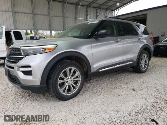 2020 Ford Explorer XLT z VIN 1FMSK8DH4LGC58191, wystawiony jako Copart lot #53809075 z przebiegiem 68 784 mil mil oraz Szkoda całkowita • Salvage title. Historia ofert i sprzedaży dostępna na DreamBid. Obrazek 1.