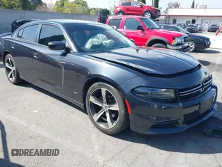 2017 Dodge Charger SE with VIN 2C3CDXBG6HH643663, listed as a IAAI auction lot 41956018 with 95,359 mi miles. Bid and sale history available at carsss.com. Image 1.