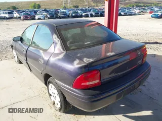 1999 Plymouth Neon Highline z VIN 1P3ES47C1XD101526, wystawiony jako IAAI lot #41412909 z przebiegiem 48 692 mil mil oraz . Historia ofert i sprzedaży dostępna na DreamBid. Obrazek 3.