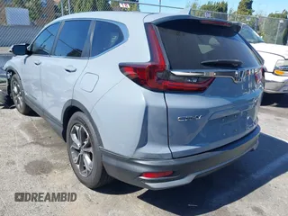 2020 Honda CR-V EX-L with VIN 5J6RW1H84LA005474, listed as a IAAI auction lot 41702852 with 61,995 mi miles. Bid and sale history available at carsss.com. Image 3.