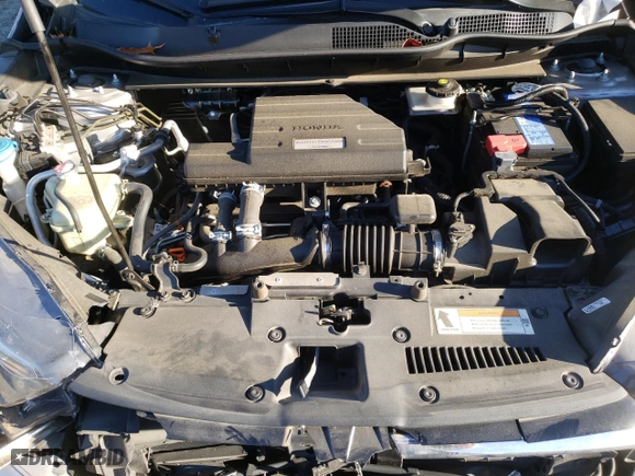 2021 Honda CR-V LX with VIN 5J6RW1H22ML003174, listed as a Copart auction lot 83434654 with 54,043 mi miles and Salvage Title. Bid and sale history available at carsss.com. Image 12.