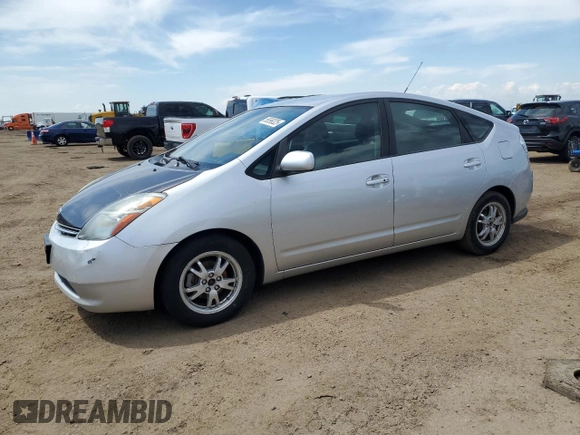 2007 Toyota Prius z VIN JTDKB20U377090358, wystawiony jako Copart lot #56599325 z przebiegiem 152 754 mil mil oraz Szkoda całkowita • Salvage title. Historia ofert i sprzedaży dostępna na DreamBid. Obrazek 1.