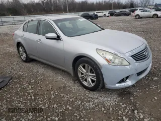 2011 Infiniti G25 Sedan x with VIN JN1DV6AR4BM654324, listed as a Copart auction lot 44331315 with 159,402 mi miles and Salvage Title. Bid and sale history available at carsss.com. Image 4.