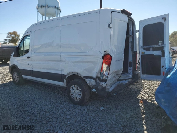2019 Ford Transit Van with VIN 1FTYR1CM4KKB14748, listed as a Copart auction lot 72672364 with 109,236 mi miles and Salvage Title. Bid and sale history available at carsss.com. Image 2.