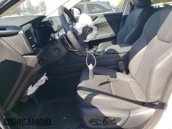 2025 Lexus NX with VIN JTJGGCEZ7S5011079, listed as a Copart auction lot 46956335 with 1,959 mi miles and Salvage Title. Bid and sale history available at carsss.com. Image 7.