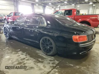 2015 Bentley Flying Spur with VIN SCBEC9ZAXFC049956, listed as a Copart auction lot 51461975 with 57,234 mi miles and Salvage title. Bid and sale history available at DreamBid. Image 2.