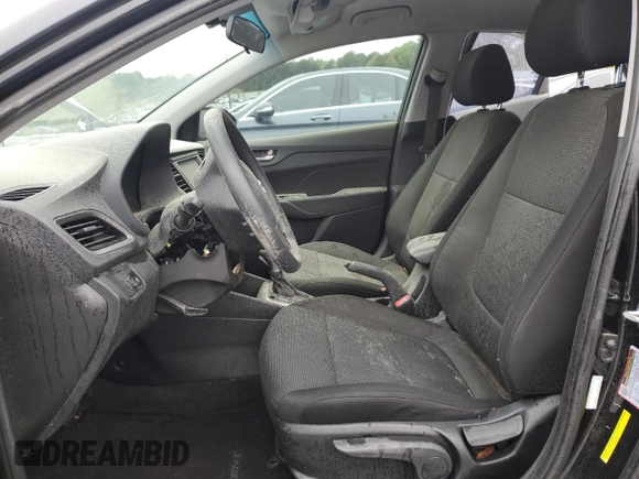 2019 Hyundai Accent SE with VIN 3KPC24A37KE074193, listed as a Copart auction lot 51987325 with 137,049 mi miles and Clean Title. Bid and sale history available at carsss.com. Image 7.