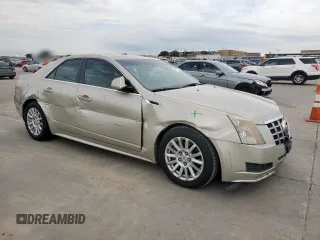 2013 Cadillac CTS Luxury with VIN 1G6DF5E50D0112503, listed as a Copart auction lot 58757935 with 96,417 mi miles and Salvage title. Bid and sale history available at DreamBid. Image 4.