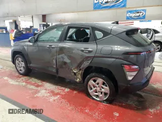 2025 Hyundai Kona SE with VIN KM8HACAB6SU256006, listed as a Copart auction lot 47573995 with 383 mi miles and Salvage Title. Bid and sale history available at carsss.com. Image 2.