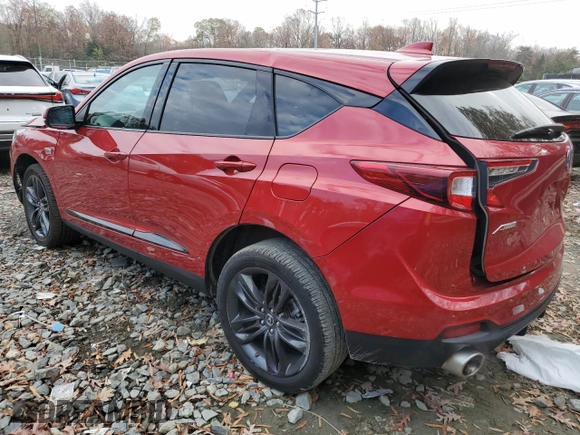 2021 Acura RDX w/A-Spec Package with VIN 5J8TC2H6XML046482, listed as a Copart auction lot 81801204 with 64,296 mi miles and Salvage Title. Bid and sale history available at carsss.com. Image 2.