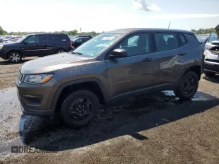 2021 Jeep Compass Sport z VIN 3C4NJDAB5MT555108, wystawiony jako Copart lot #63551125 z przebiegiem 118 765 mil mil oraz Czysty tytuł • Clean title. Historia ofert i sprzedaży dostępna na DreamBid. Obrazek 1.