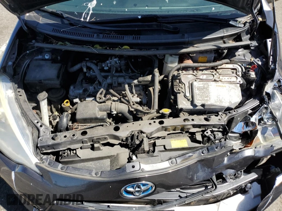2013 Toyota Prius One with VIN JTDKDTB36D1034692, listed as a Copart auction lot 49686035 with 153,852 mi miles and Salvage Title. Bid and sale history available at carsss.com. Image 13.
