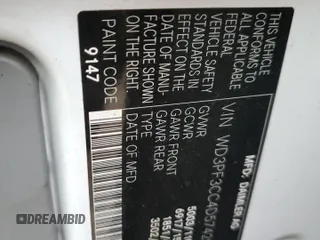 2013 Mercedes-Benz Sprinter with VIN WD3PF3CC4D5742926, listed as a Copart auction lot 53070545 with Not Provided miles and Clean Title. Bid and sale history available at DreamBid. Image 13.