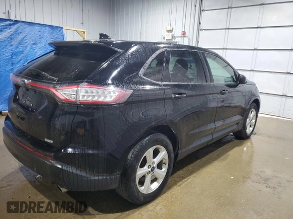 2017 Ford Edge SE with VIN 2FMPK4G95HBB97953, listed as a Copart auction lot 61246105 with Not provided miles and Clean title. Bid and sale history available at DreamBid. Image 3.