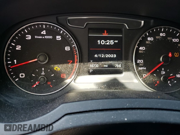 2018 Audi Q3 Premium Plus with VIN WA1JCCFSXJR011259, listed as a Copart auction lot 46882823 with 66,730 mi miles. Bid and sale history available at carsss.com. Image 9.