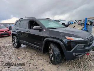 2014 Jeep Cherokee Trailhawk with VIN 1C4PJMBS1EW211570, listed as a Copart auction lot 51465845 with 156,320 mi miles and Salvage Title. Bid and sale history available at carsss.com. Image 13.