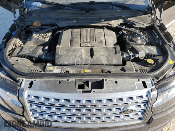 2017 Land Rover Range Rover z VIN SALGS5FE4HA326388, wystawiony jako Copart lot #41847525 z przebiegiem 122 029 mil mil oraz Czysty tytuł • Clean title. Historia ofert i sprzedaży dostępna na DreamBid. Obrazek 12.