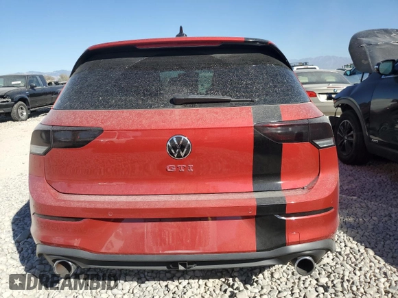 2022 Volkswagen Golf GTI SE with VIN WVWN87CD8NW133177, listed as a Copart auction lot 73325664 with 29,734 mi miles and Salvage Title. Bid and sale history available at carsss.com. Image 6.