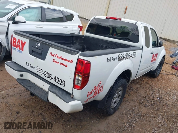 2020 Nissan Frontier S with VIN 1N6ED0CE7LN711829, listed as a IAAI auction lot 41481364 with 97,584 mi miles and . Bid and sale history available at DreamBid. Image 4.