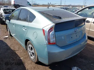 2013 Toyota Prius One with VIN JTDKN3DUXD1693295, listed as a IAAI auction lot 41768901 with 152,620 mi miles. Bid and sale history available at carsss.com. Image 3.