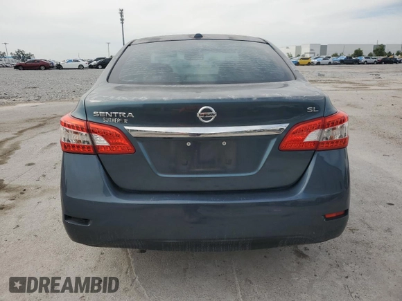 2015 Nissan Sentra SL with VIN 3N1AB7AP7FY218537, listed as a Copart auction lot 50412915 with 89,699 mi miles and Salvage Title. Bid and sale history available at DreamBid. Image 6.