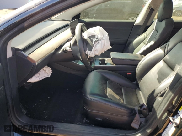 2018 Tesla Model 3 Long Range Battery with VIN 5YJ3E1EA5JF038770, listed as a Copart auction lot 48828985 with 116,641 mi miles and Salvage Title. Bid and sale history available at DreamBid. Image 7.