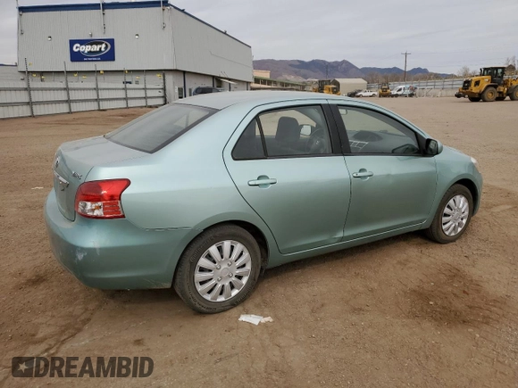 2008 Toyota Yaris with VIN JTDBT923184029555, listed as a Copart auction lot 50807755 with 98,072 mi miles and Salvage Title. Bid and sale history available at DreamBid. Image 3.