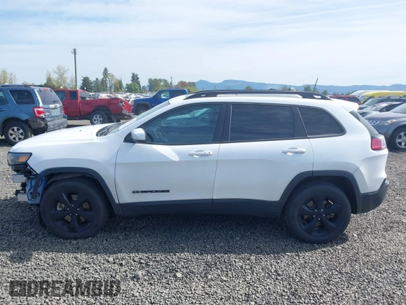 2019 Jeep Cherokee Latitude Plus with VIN 1C4PJMLX2KD432659, listed as a IAAI auction lot 42011291 with 76,015 mi miles. Bid and sale history available at carsss.com. Image 15.