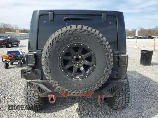 2016 Jeep Wrangler Sport with VIN 1C4AJWAG3GL223139, listed as a Copart auction lot 53782275 with 96,640 mi miles and Salvage Title. Bid and sale history available at carsss.com. Image 6.