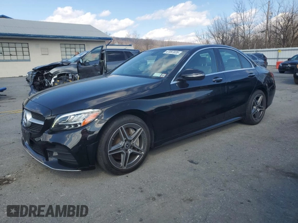 2020 Mercedes-Benz C 300 with VIN 55SWF8EBXLU328905, listed as a Copart auction lot 47097035 with 41,265 mi miles and Clean Title. Bid and sale history available at DreamBid. Image 1.