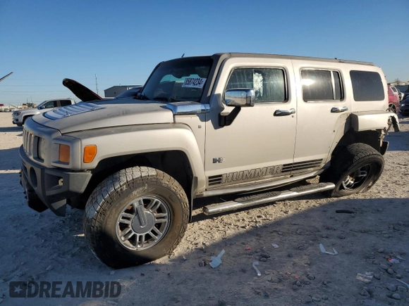 2007 Hummer H3 SUV with VIN 5GTDN13E078199569, listed as a Copart auction lot 85874234 with 204,754 mi miles and Salvage Title. Bid and sale history available at carsss.com. Image 1.