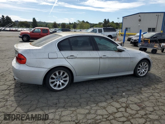 2007 BMW 3 Series 335i with VIN WBAVB73577VH21221, listed as a Copart auction lot 53072565 with 180,918 mi miles and Clean Title. Bid and sale history available at carsss.com. Image 3.