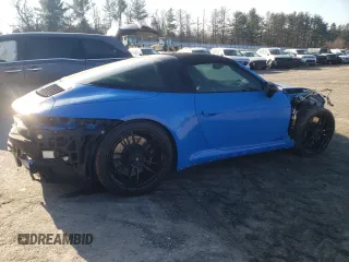 2023 Porsche 911 4S with VIN WP0BB2A9XPS234186, listed as a Copart auction lot 46608165 with 6,403 mi miles and Salvage Title. Bid and sale history available at DreamBid. Image 3.