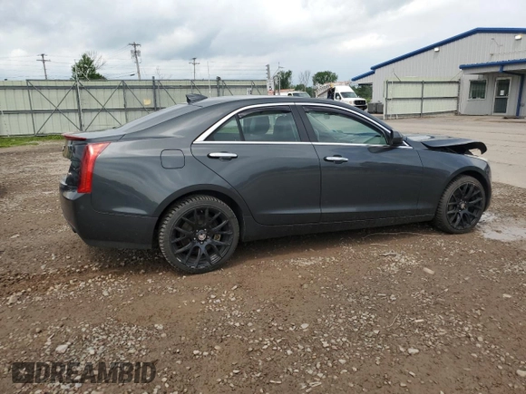 2015 Cadillac ATS Standard AWD with VIN 1G6AG5RX1F0141720, listed as a Copart auction lot 61797225 with 127,134 mi miles and Salvage title. Bid and sale history available at DreamBid. Image 3.