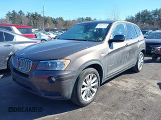 2014 BMW X3 xDrive28i with VIN 5UXWX9C54E0D28662, listed as a IAAI auction lot 41663783 with 97,672 mi miles and . Bid and sale history available at DreamBid. Image 2.