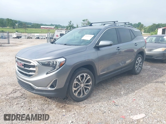 2020 GMC Terrain SLT z VIN 3GKALVEX1LL221746, wystawiony jako IAAI lot #42423745 z przebiegiem 94 489 mil mil oraz . Historia ofert i sprzedaży dostępna na DreamBid. Obrazek 2.