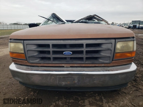1994 Ford F-150 with VIN 2FTEF15N4RCA56009, listed as a Copart auction lot 45387595 with 0 mi miles and Salvage Title. Bid and sale history available at carsss.com. Image 5.