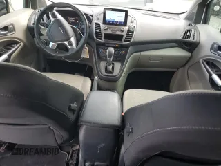 2022 Ford Transit Connect XLT with VIN NM0GS9F28N1543603, listed as a Copart auction lot 61275774 with 19,014 mi miles and Salvage title. Bid and sale history available at DreamBid. Image 8.