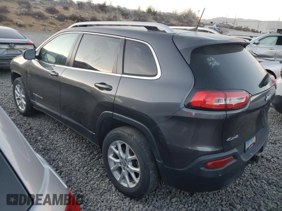 2017 Jeep Cherokee Latitude with VIN 1C4PJMCS2HW637562, listed as a Copart auction lot 88720035 with 88,406 mi miles and Salvage Title. Bid and sale history available at DreamBid. Image 2.