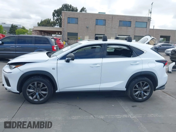 2020 Lexus NX 300 F Sport with VIN JTJSARBZ0L5014474, listed as a IAAI auction lot 42261367 with 73,693 mi miles and . Bid and sale history available at DreamBid. Image 14.