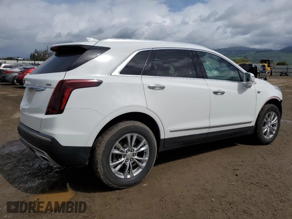 2020 Cadillac XT5 Premium Luxury FWD with VIN 1GYKNCRS5LZ143388, listed as a Copart auction lot 51459655 with 41,422 mi miles and Salvage Title. Bid and sale history available at carsss.com. Image 3.