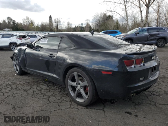 2013 Chevrolet Camaro LT with VIN 2G1FC1E35D9146523, listed as a Copart auction lot 50328805 with 197,179 mi miles and Salvage Title. Bid and sale history available at carsss.com. Image 2.