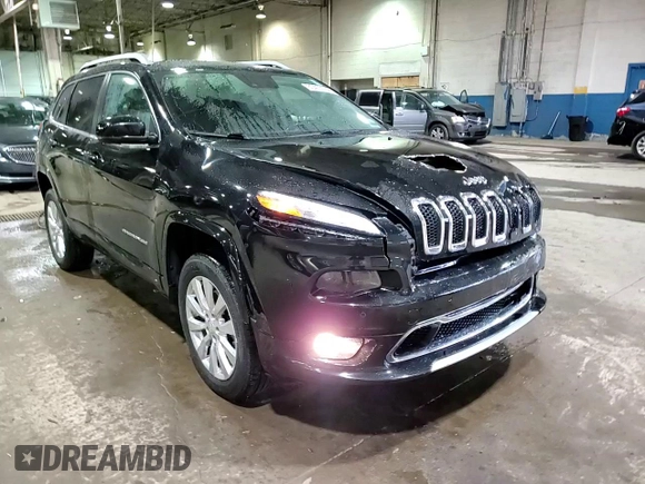 2018 Jeep Cherokee Overland with VIN 1C4PJMJX2JD614458, listed as a Copart auction lot 85475184 with 74,068 mi miles and Clean Title. Bid and sale history available at carsss.com. Image 14.