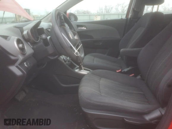 2014 Chevrolet Sonic LT with VIN 1G1JC6SB1E4196455, listed as a Copart auction lot 44398885 with 59,348 mi miles and Salvage Title. Bid and sale history available at carsss.com. Image 7.