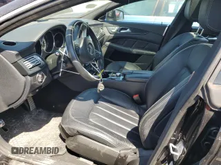 2015 Mercedes-Benz CLS 400 with VIN WDDLJ6HB2FA133497, listed as a Copart auction lot 54266925 with 133,779 mi miles and Salvage title. Bid and sale history available at DreamBid. Image 7.