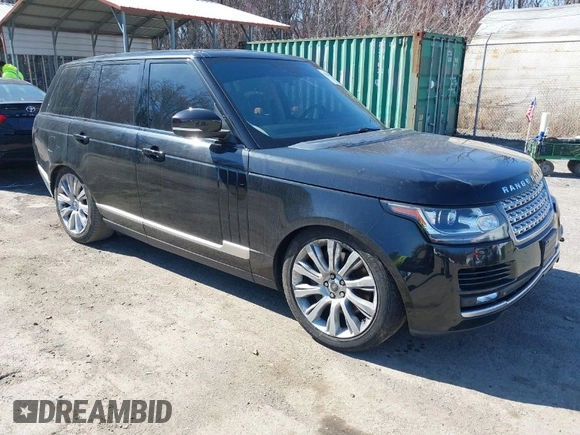 2013 Land Rover Range Rover SC z VIN SALGS2EFXDA102996, wystawiony jako IAAI lot #41860343 z przebiegiem Nie podano mil oraz . Historia ofert i sprzedaży dostępna na DreamBid. Obrazek 1.